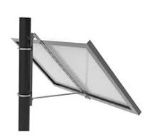 Adjustable Solar Side Pole Mount Bracket â€“ Fits 1 Panel