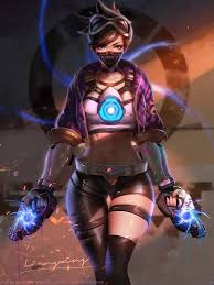 Artwork Art Digitalart Gaming Overwatch Fan Art Overwatch Overwatch Tracer