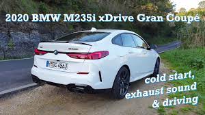 The bmw m235i xdrive gran coupé impresses from every angle. 2020 Bmw M235i Xdrive Gran Coupe Cold Start Exhaust Sound Driving Autofilou Youtube