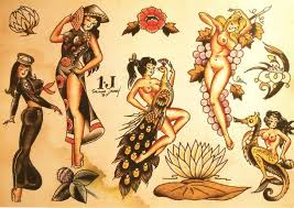 39 sailor jerry paintings ranked in order of popularity and relevancy. Traditional Sailor Jerry Mermaid Tattoo