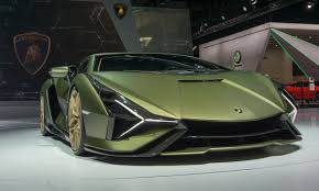 Gallery of 19 high resolution images and press release information. 2019 Frankfurt Motor Show Lamborghini Sian Autonxt