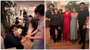 Arjun Kapoor, Khushi Kapoor, Shanaya Kapoor come together for Raksha Bandhan; see the sisters' excitement for 'shagun' | Bollywood - Hindustan Times