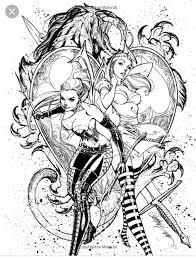This coloring page features bendy the ink demon. Faries Angels Coloring