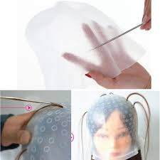 Hair coloring highlighting dye salon cap frosting tipping reusable silicone. Reusable Professional Hair Colouring Highlighting Dye Silicone Cap Hook Tipping Needle Buy At A Low Prices On Joom E Commerce Platform