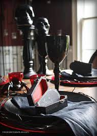 Josie kafka reviews 'the dinner party,' an episode of 'the vampire diaries.' i'm starting to feel like my vampire diaries reviews are getting a bit redundant. Vampire Dinner Party Halloween Place Setting Me And Annabel Lee Dinner Party Place Settings Dinner Party Decorations Halloween Dinner Party Menu