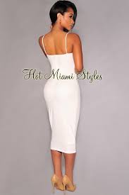 White Spaghetti Strap Midi Dress Off 67 Www Sales Sp Gov Br