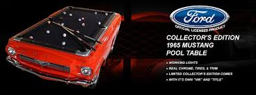Mustang Pool Tables Shelby Pool Tables Corvette Pool Tables Mustang Ford Mustang Pool Table
