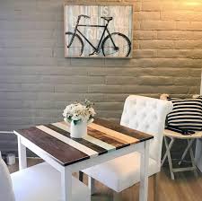Square Dining Table Farmhouse Breakfast Table Kitchen Etsy In 2020 Small Dining Table Kitchen Table Settings Small Square Dining Table