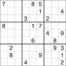And its easy to fit the numbers in the boxes. Sudoku 589 And 590 Hard Free Printable Puzzles Puzzles Ca
