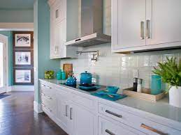 Coastal glass tiles may be very functional on many surfaces such as kitchen backsplashes or showers. Glass Tile Backsplash Ideas Pictures Tips From Hgtv Hgtv