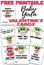 Download these free star wars valentine's day cards that are the perfect way to show others you from classic star wars to mandalorian, these free printables are perfect for star wars enthusiasts. Baby Yoda Valentine S Cards Free Printables Beth Bryan