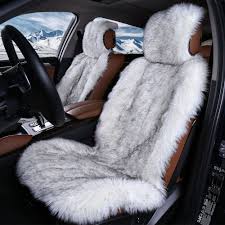 2pc Faux Fur Car Seat Cover 5colors Universal Size For All Types Of Seats Very Warm Nice And Soft For Car Lada Granta Review In 2020 Car Seats Sheepskin Car Seat