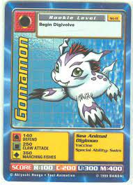 Warning about digimon gaming websites and software without proper licenses. Card Gomamon Digimonwiki Fandom