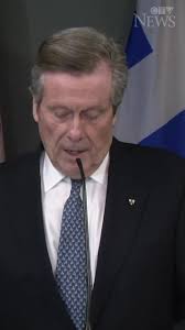 John Tory announces that he will step down as mayor of Toronto after  admitting to having a relationship with a member of his office staff