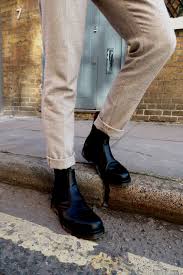 This type of boots is a must have for every this type of boots is a must have for every man, so if you don't have them yet, you should buy with puffer jacket, cap and black jeans. Ad Styling Dr Martens Chelsea Boots Mr Carrington