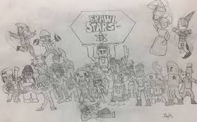 The new brawler named bibi was just released in the huge brawl stars retropolis update in may. Beautiful Brawl Star Coloring Pages Anyoneforanyateam