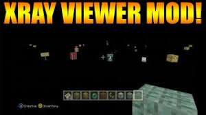 Its easy to install and. Minecraft Xbox 360 Ps3 New X Ray Viewer Mod See Items Through The World Console Mods Eckoxsolider
