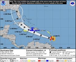 La coordinación nacional de protección civil publicó varias alertas para los habitantes de chiapas, oaxaca, puebla, tabasco, veracruz, guerrero, campeche y. Republica Dominicana Y Jamaica En Alerta Por El Huracan Elsa Economia