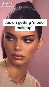 Model Makeup Tutorial Tik Tok Video Eye Makeup Makeup Tutorial Makeup