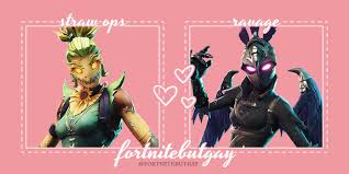 The back bling is included with the skin. Gaynite Poll In On Twitter Straw Ops And Ravage From Fortnite Are Dating