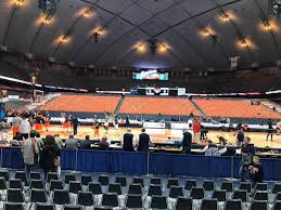 Carrier Dome Section 109 Row A Seat 109 Syracuse Orange