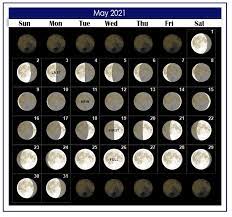 May's full flower moon rises on wednesday, may 26, at 7:14 a.m eastern time. New Moon Calendar 2021