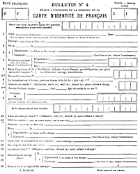 Sur le modèle créé en 2002, elle se trouve à droite. Systeme D Enregistrement D Identite Numero D Identification Et Carte D Identite De Francais Durant Le Regime De Vichy France 1940 1944