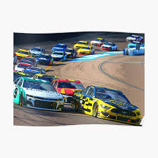 Nascar craftsman truck series on speed fan poster. Nascar Cup Posters Redbubble