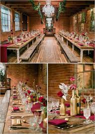 Shades Of Blue And Red Wedding Gold Wedding Reception Red Wedding Red Gold Wedding