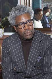 Since the styling process will give you volume, you don't need too much on top. Pin By Christopher Flowers On Afros Growing Gray Hair Beauty Grey Hair Men Grey Hair Black Man