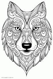 When we think of october holidays, most of us think of halloween. Animal Printable Coloring Pictures For Adults Coloring Pages Printable Com