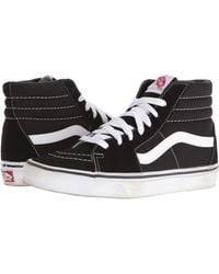 Suede upper with flame graphic printed canvas sidewalls. Vans High Top Sneakers For Men Up To 60 Off At Lyst Com