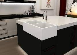 Welcome to our gallery featuring large and functional kitchens with island sinks. Corner Sink For Kitchen Islands Remodeling Industry News Qualified Remodeler