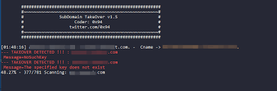 Github Antichown Subdomain Takeover Subdomain Takeover Scanner Subdomain Takeover Tool By 0x94