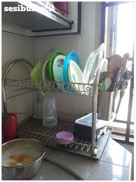 Ada juga yang main kutu pinggan mangkuk. Sesibukecil Kisah Rak Pengering Pinggan Mangkuk