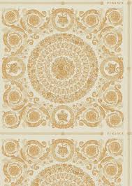 Anche il supporto può essere di diversi tipi. Carta Da Parati Con Stampa Heritage Bianca Versace Home Collection Shop Online Italia