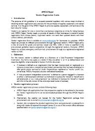 But before that they have to do the vendor registration which gives an authorize way of doing business between the two. Amda Nepal Vendor Registration Guide