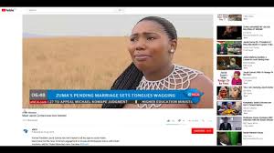 We now know, so many years later, that there is no evidence to link her to the. Jacob Zuma New Wife Censorship By Enca Youtube