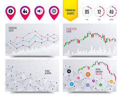 Financial Planning Charts Information Sign Group Of People