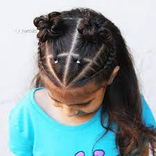 Fabulous #braids hairstyle done on lil girl, you can borrow for your summer #hair. 133 Gorgeous Braided Hairstyles For Little Girls