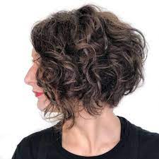 12 Cutest Short Curly Bob Haircuts For Curly Hair Stacked Bob Haircut Stacked Bob Hairstyles Short Stacked Bob Haircuts