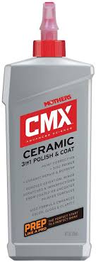 After washing with cmx ceramic wash & coating, i apply cmx spray as directed, then use an orbital buffer with microfiber bonnet to get the deep brillant shine with no streaks or swirlls the car looks the best it has in 28 years. Mothers Cmx 3 In 1 Polish Coat 16 Oz Mot01716