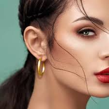 Sandra Redd Pendientes De Oro Pendientes De Aro De Oro De 14