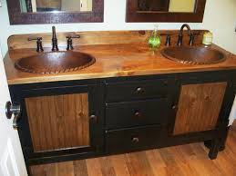 rustic farmhouse vanity double bathroom