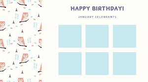 Use the event details page to edit added calendar events. Free Printable Customizable Birthday Calendar Templates Canva