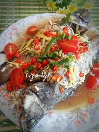 Ikan Kerapu Kukus Stim Mudah Makanan Resep Masakan Resep Masakan Indonesia