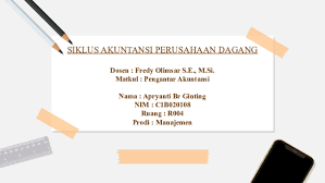 Check spelling or type a new query. Ppt Ppt Siklus Akuntansi Perusahaan Dagang Apryanti Br Ginting Academia Edu