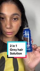 #clairolcolorgiftedme the 2 in ine style and root touch up #clairolcolor  #itssome #greyhairtransformation #greyhairsolution #hairstyletips  #beautyhacks @clairolhair @Clairol Color