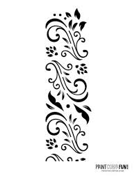 Check spelling or type a new query. 10 Free Flower Stencil Designs For Printing Craft Projects Print Color Fun