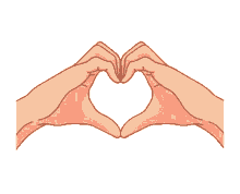 We will guide you through the process of drawing love hands with simple to follow, step by step instructions that even older kids would be able to follow along with. Hand Heart Gifs Tenor